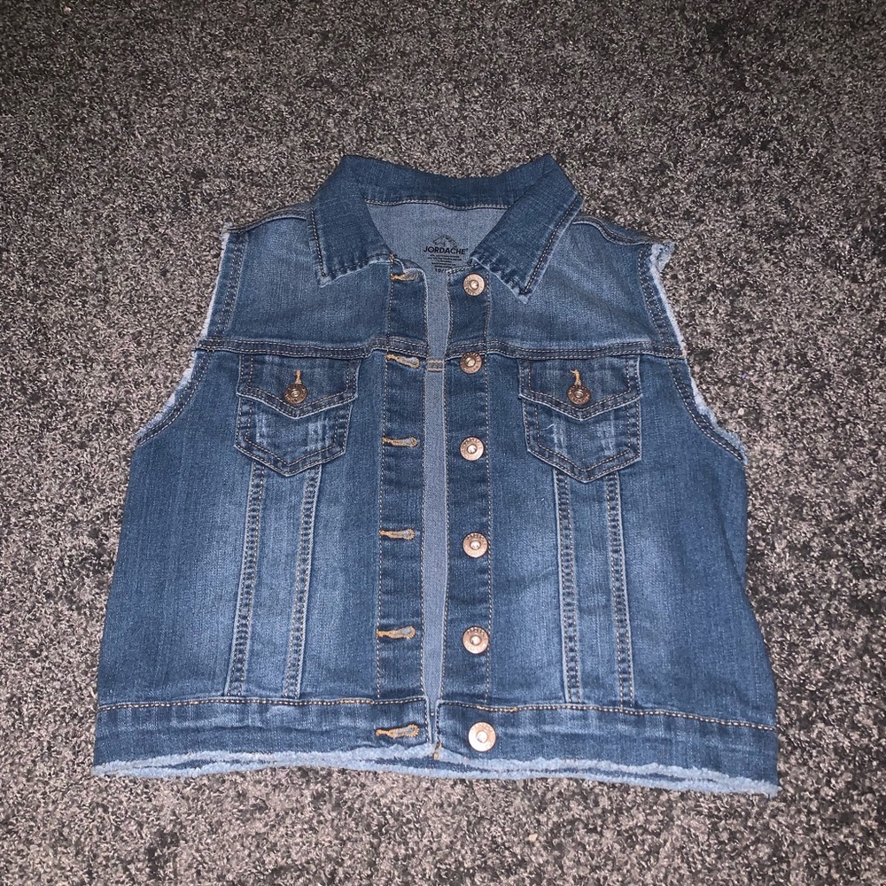 Denim Dress Cover Jacket